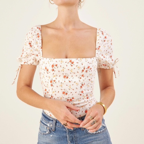 Reformation Tops - Reformation River Top (Veronica) - NWT